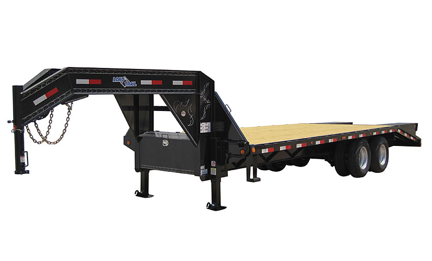 freight shipping gooseneck trailer