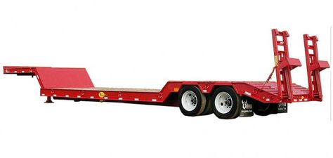 freight shipping lowboy trailer